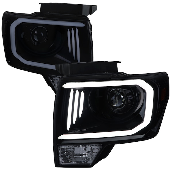 Spec-D Tuning Ford F150 Projector Headlights 2009-2014 2LHP-F15009G-G2-TM - main